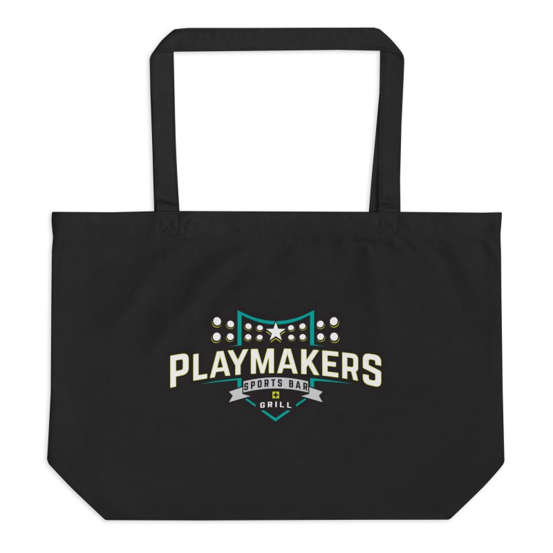 PLAYMAKERS Large organic tote bag