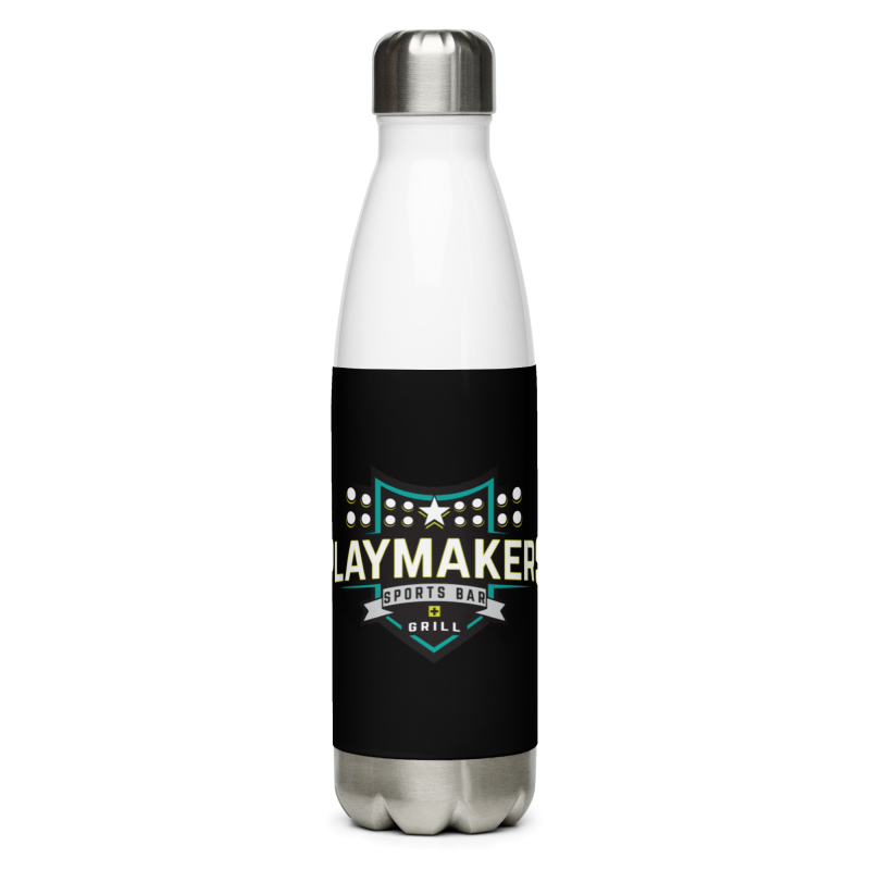 PLAYMAKERS Stainless Steel Water Bottle