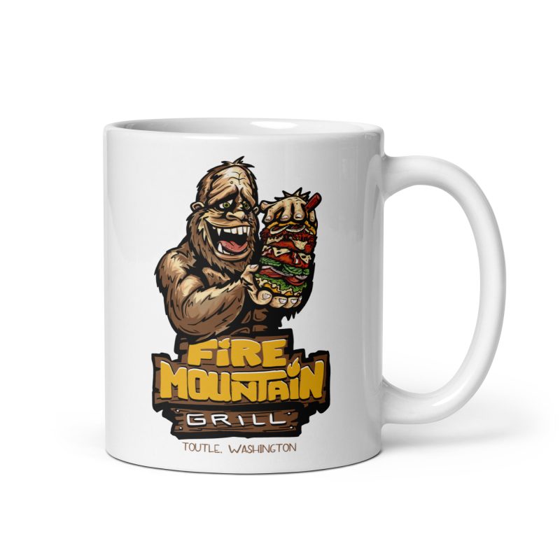 FMG SASQUATCH MUG WHITE
