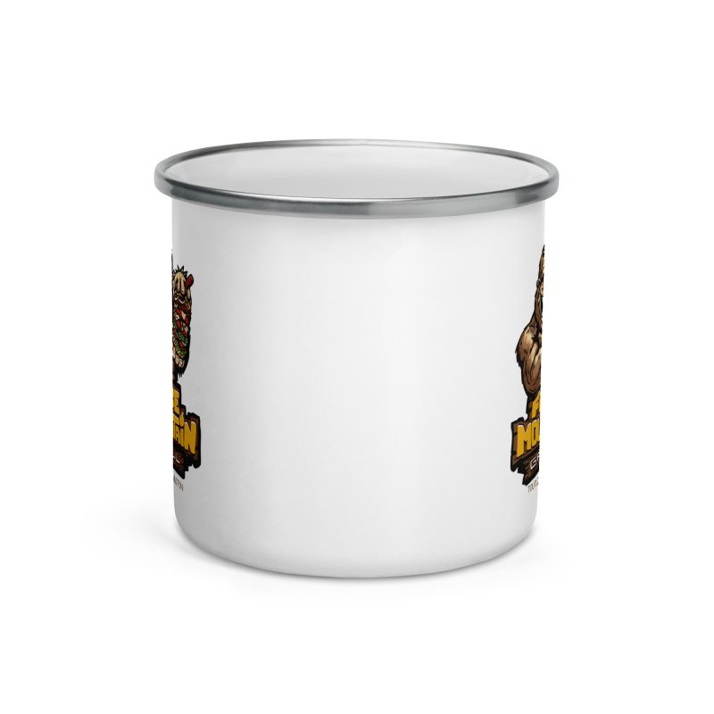 FMG SASQUATCH ENAMEL MUG WHITE