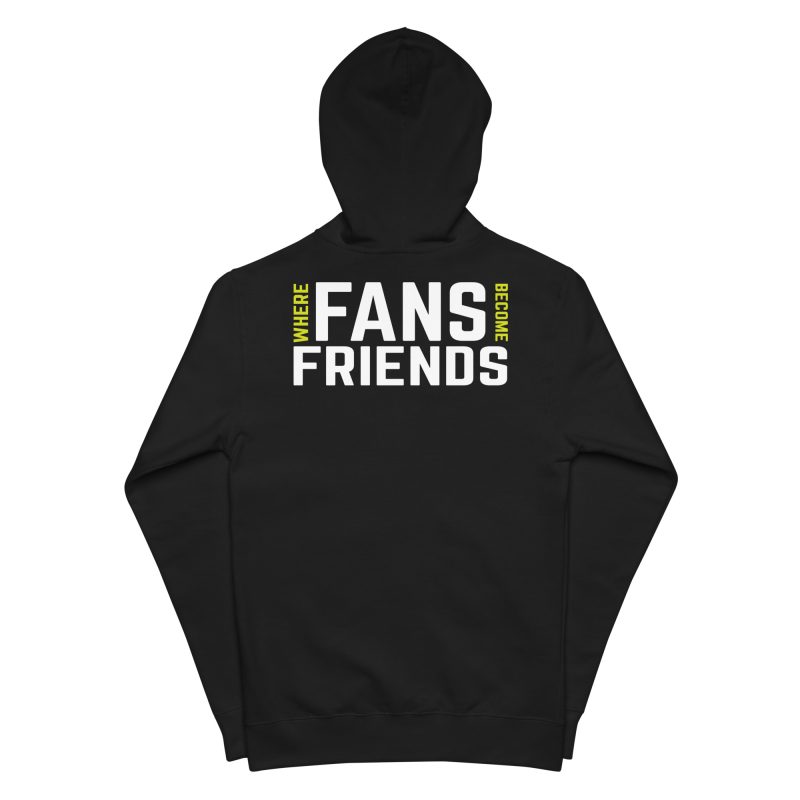 PMBG-Unisex fleece zip up hoodie