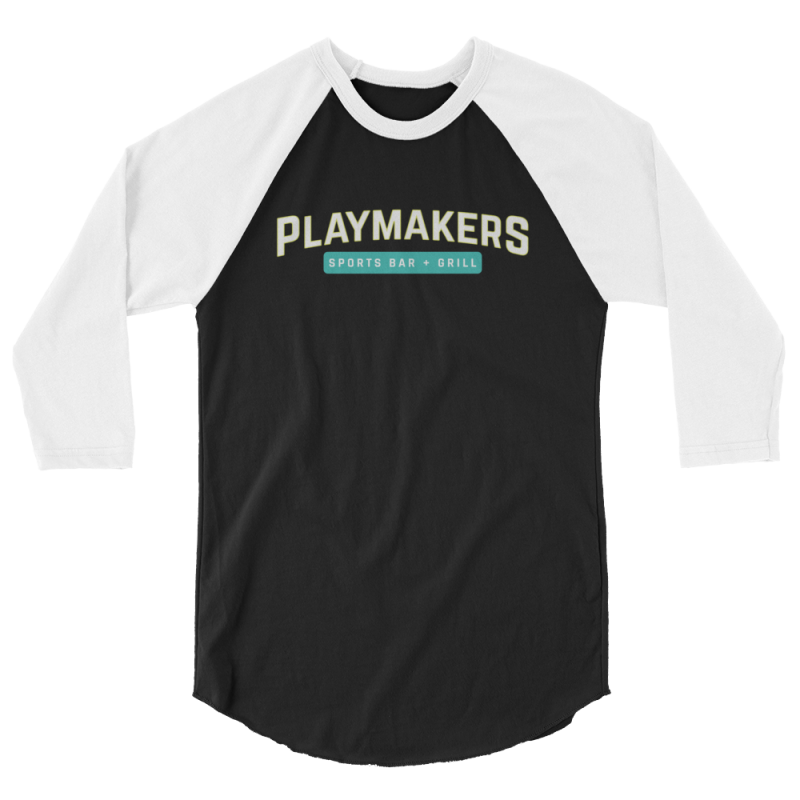 PM-MINIMAL 3/4 sleeve raglan shirt