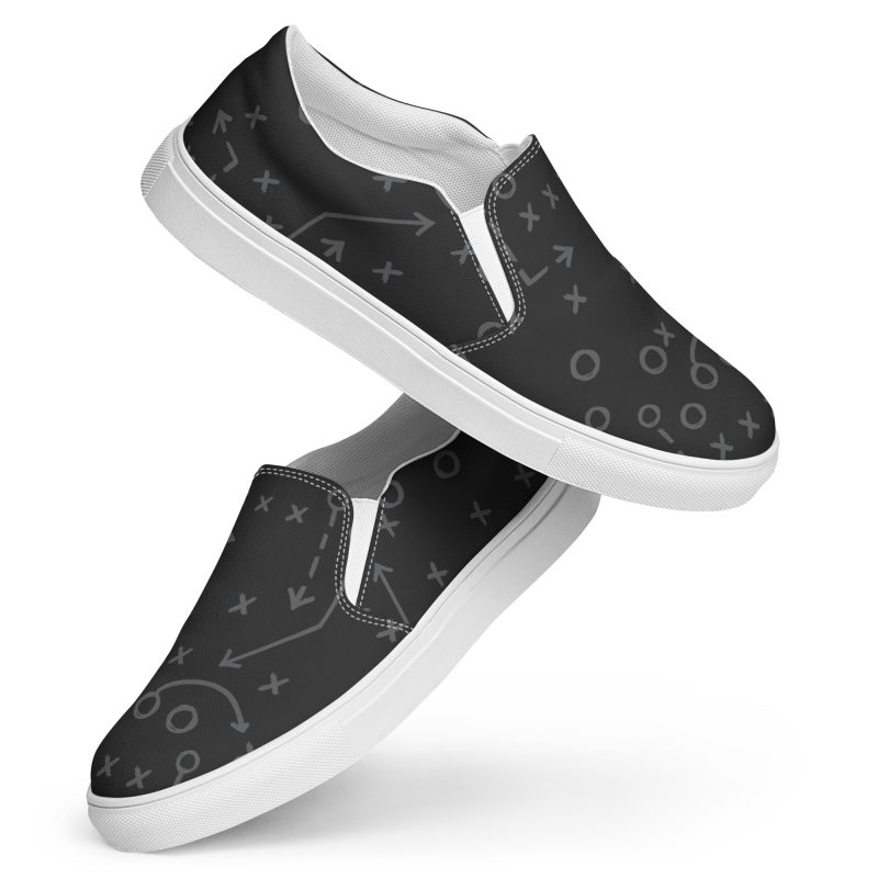 DARK PLAYS Men’s slip-on canvas shoes