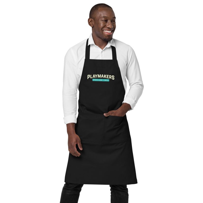 PLAYMAKERS Organic cotton apron