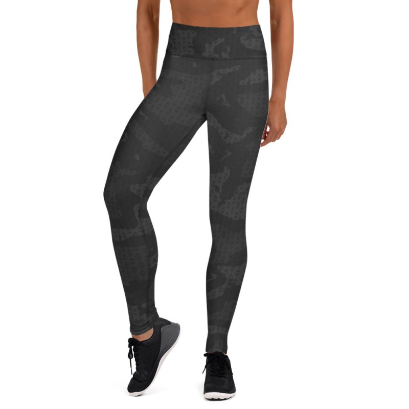 Black Camo Yoga Leggings