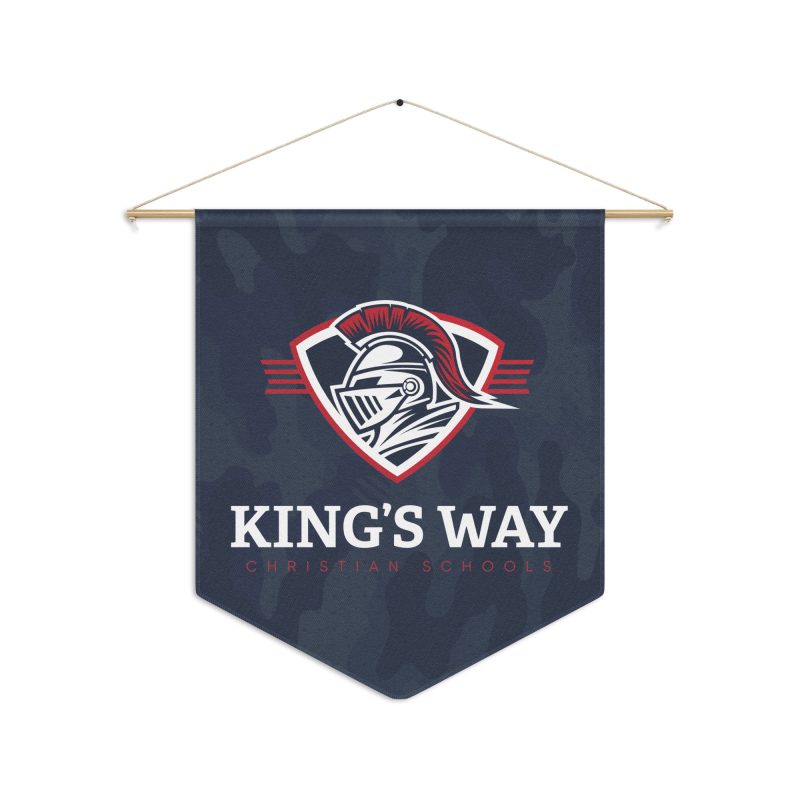 KINGS WAY Pennant banner