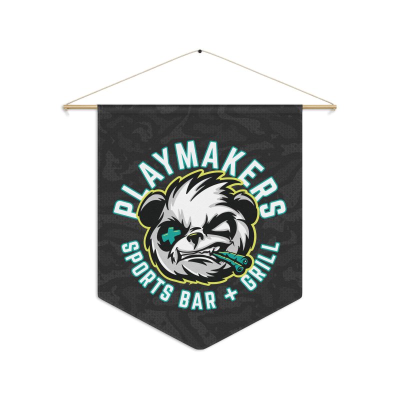 PANDUZ Pennant banner