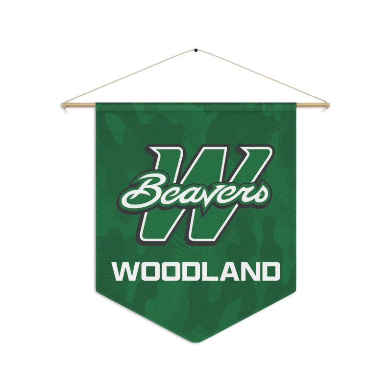 Woodland Pennant banner