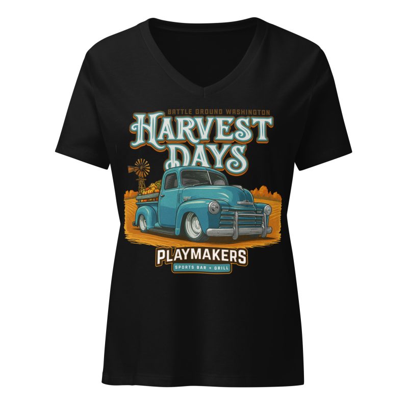 Harvest Women’s relaxed v-neck t-shirt