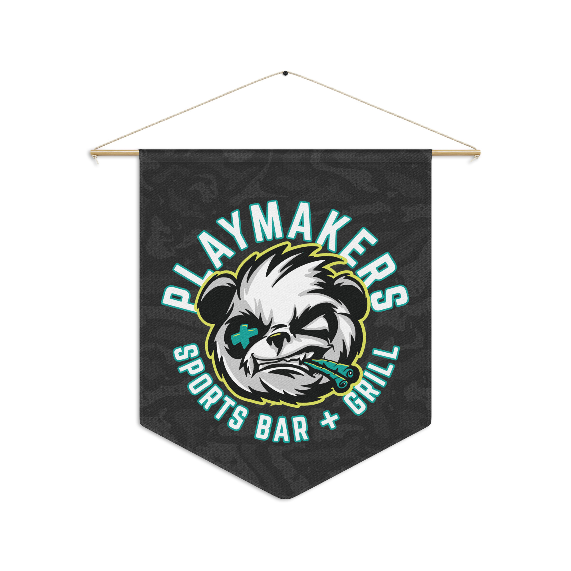 PANDUZ Pennant banner — Front