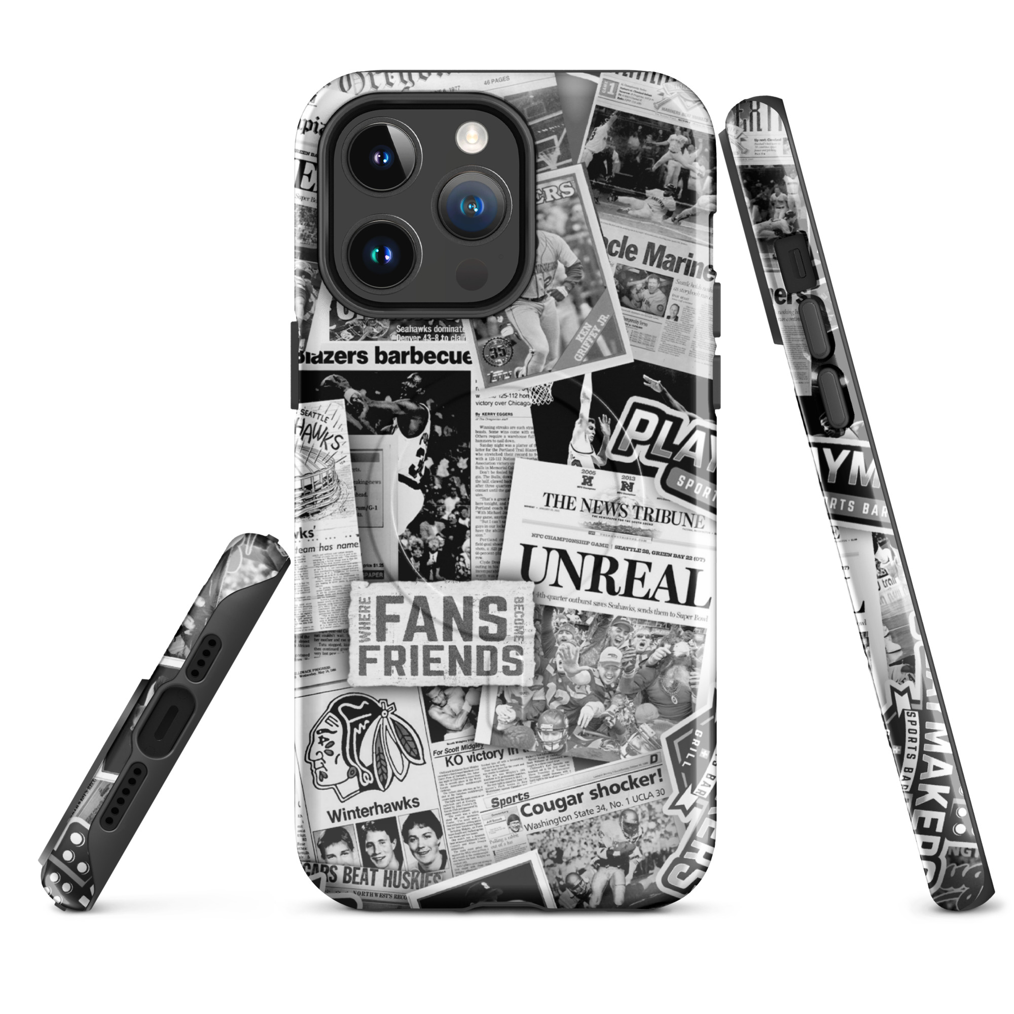 SPORTS PNW MagSafe® tough case for iPhone® — Front