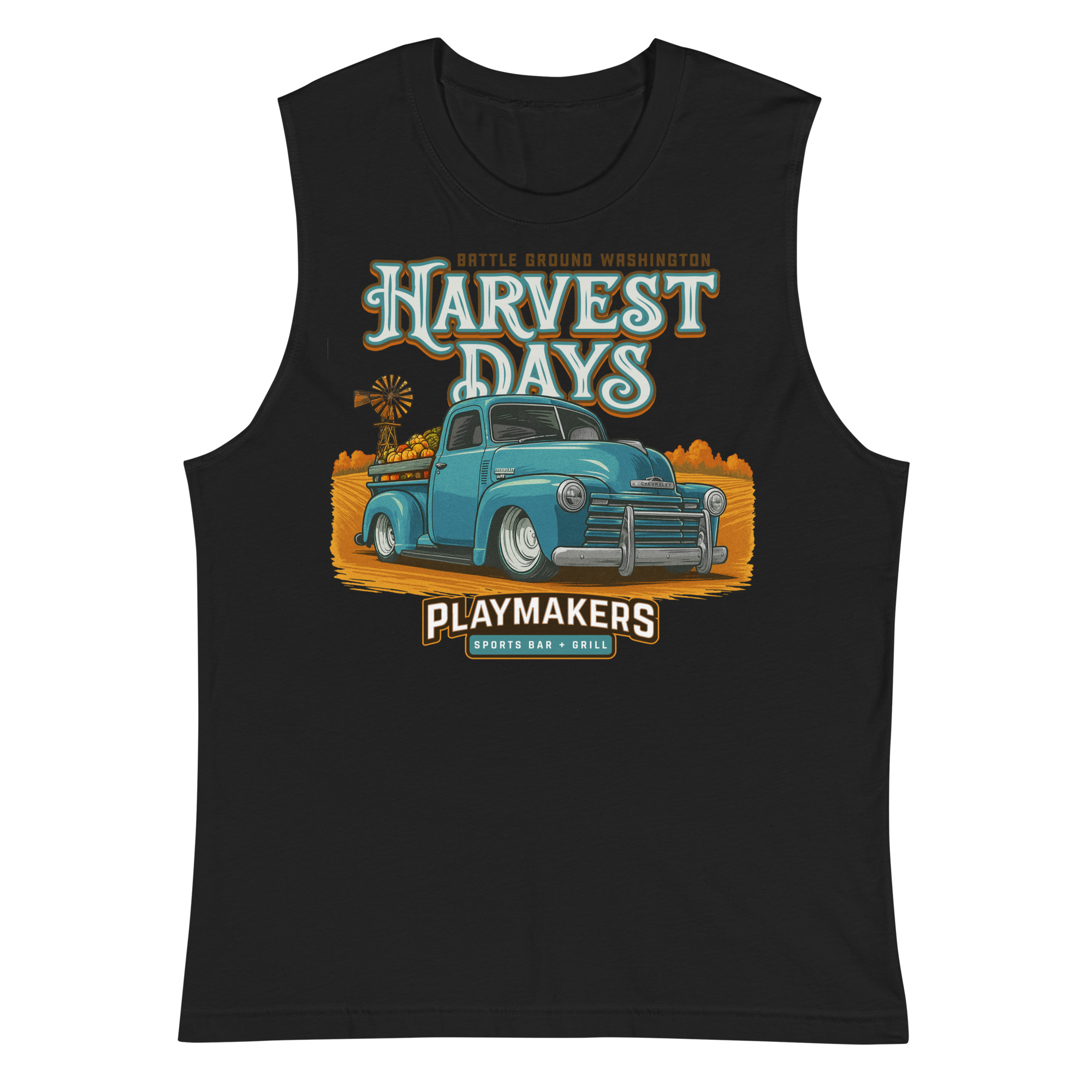 Harvest Unisex Muscle Shirt — Front