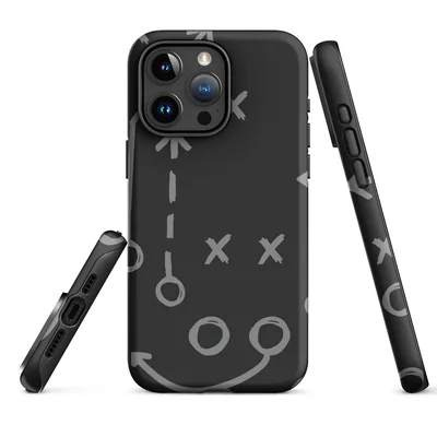 PLAYS-MATTE-Tough Case for iPhone® — Front