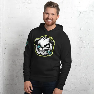 PANDA Unisex hoodie — Front