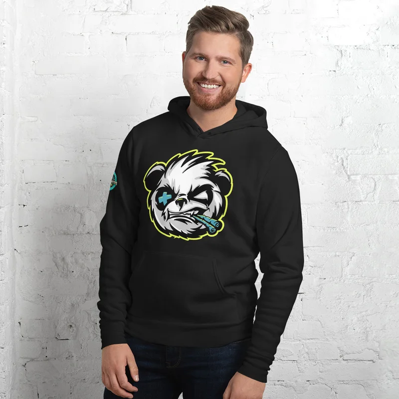PANDA Unisex hoodie — Front