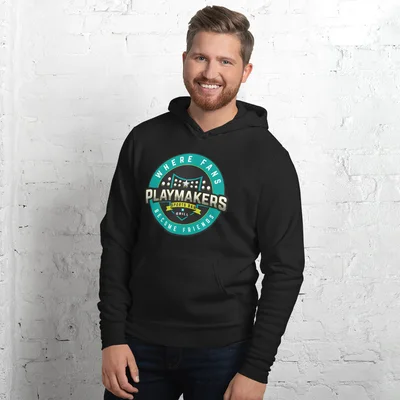PLAYMAKERS CIRCLE Unisex hoodie — Front