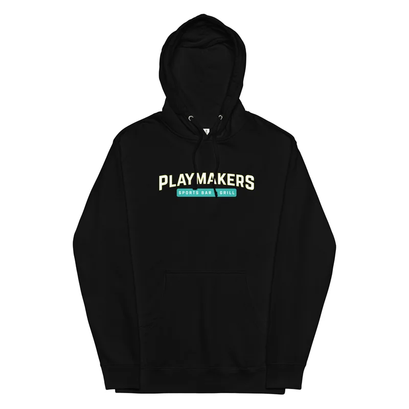 PM-MINIMAL Unisex midweight hoodie — Front