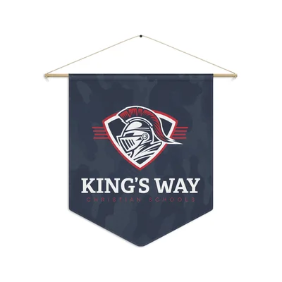 KINGS WAY Pennant banner — Front