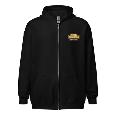 FMG-Unisex heavy blend zip hoodie — Front