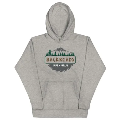 BACKROADS Unisex Hoodie — Front