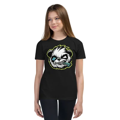 PANDA Youth Short Sleeve T-Shirt — Front