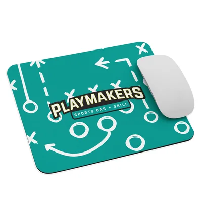 PLAYS-TEAL Mouse pad — Front