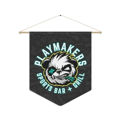 PANDUZ Pennant banner — Front