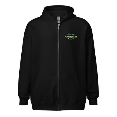 Playmakers Unisex heavy blend zip hoodie — Front